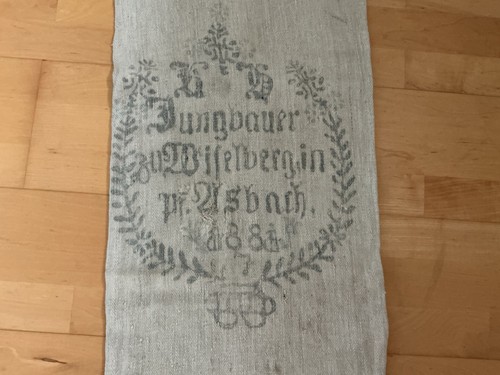 Alter getreidesack mehlsack - alter,