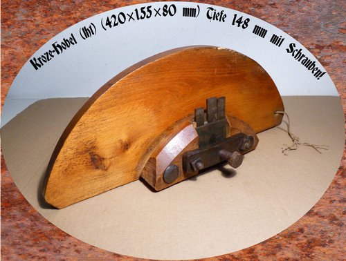 Alter hobel krozeisen fassbau - krozeisen,