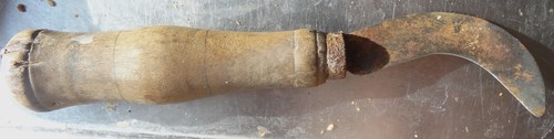 Antikes okuliermesser hippe - okuliermesser,