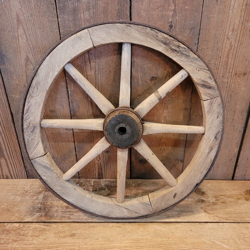 Altes wagenrad 35cm holzrad - 35cm,