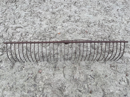 Alter metall rechen bauer - alter, xxl