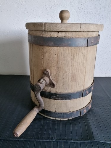 Altes holz butterfass - altes,