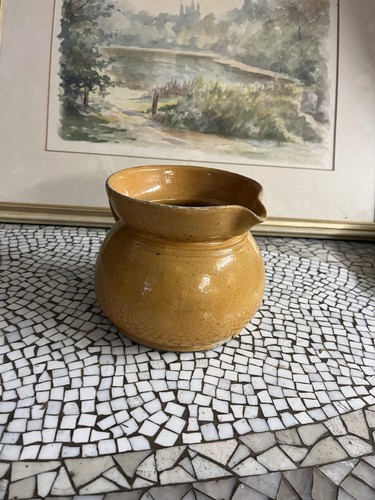 Antik hanferware ton kanne - antik,