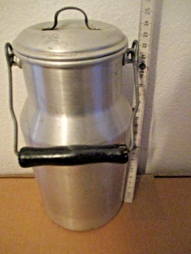 Milchkanne alu mit - milchkanne,