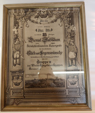 Urkunde Bergbau Kaisergrube