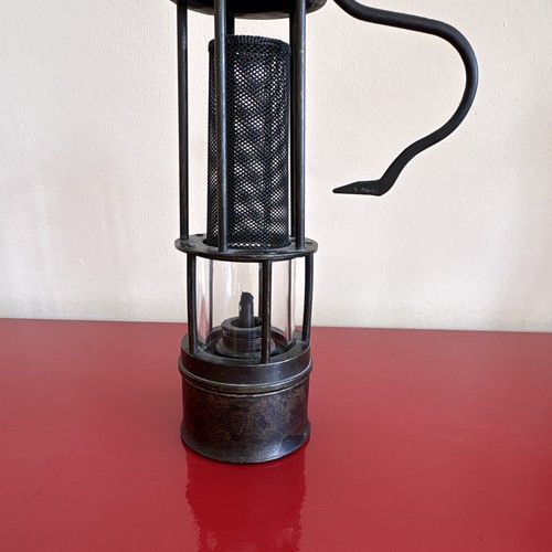 Antike bergbau grubenlampe - antike, bergbau-/grubenlampe