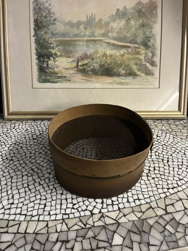 Altes antikes mehlsieb holz - altes,