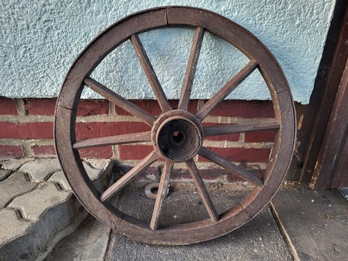 Altes wagenrad holz - wagenrad, cm