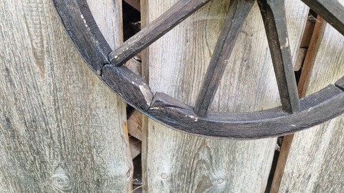 Altes holz rad - altes,