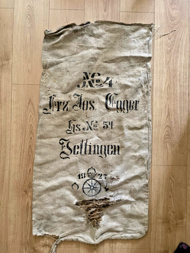 Alter leinensack leinen sack - leinensack,