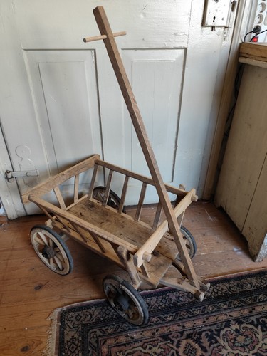 Alter blumenwagen leiterwagen - alter,