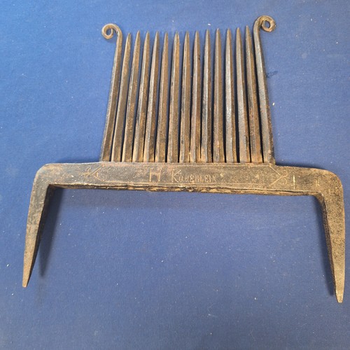 Alter flachskamm 1883 - alter,