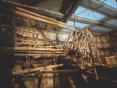 Antiker großer ochsen - großer,