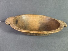 alte Teigmolle Holzschale 56