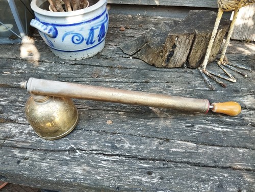 Alte messing gartenspritze - alte,