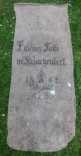 Alter sack leinensack - alter,